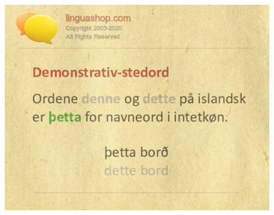 Islandsk grammatik til download