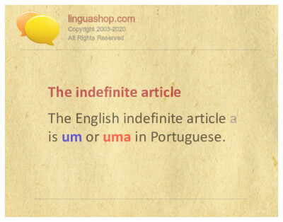 Indirmek için Portekizce dilbilgisi