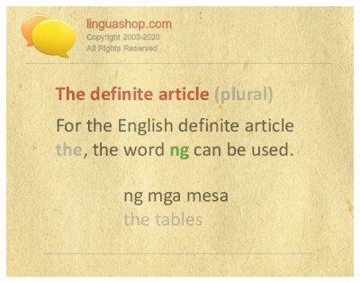 Indirmek için Tagalogca dilbilgisi