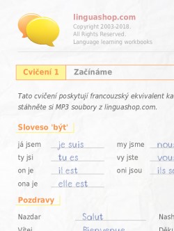 PDF cvičebnice ve francouzštině