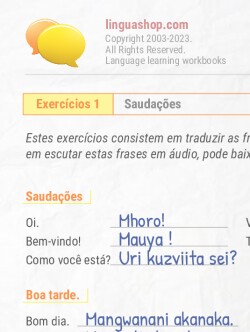 PDF caderno de exercícios em mandinka