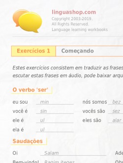 PDF caderno de exercícios em tártaro