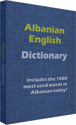 Albán szótár