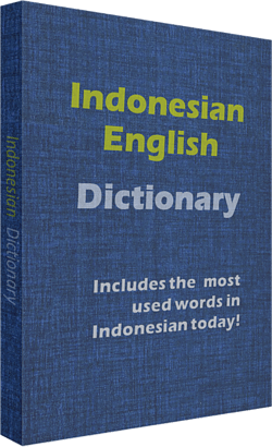 Indonéský slovník