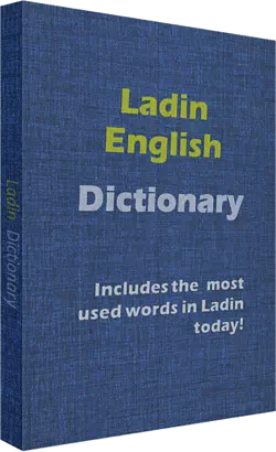 Ladin-English dictionary