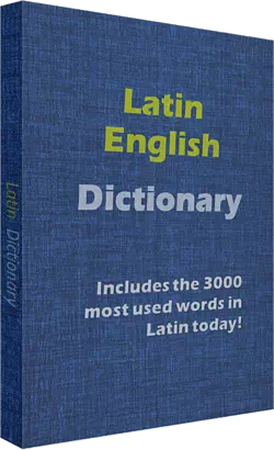 Latin-English dictionary