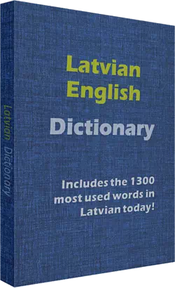 Latvian-English dictionary