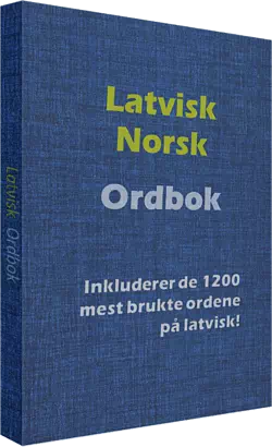Latvisk ordbok