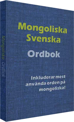 Mongolisk ordbok