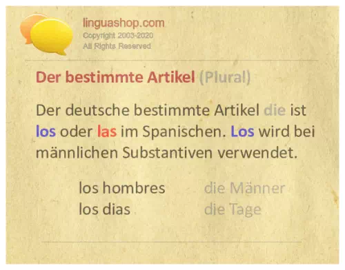 Spanische Grammatik zum Herunter­laden