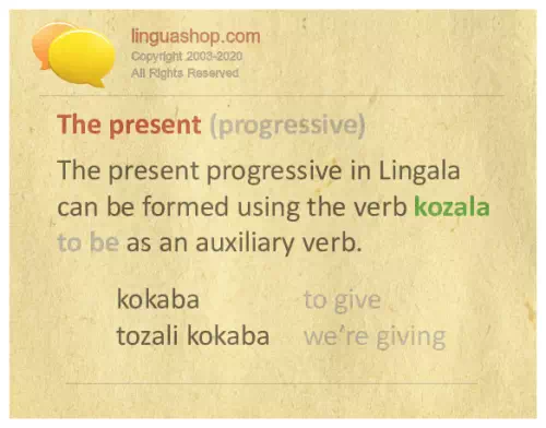 Lingala grammar for download