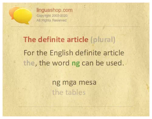 Tagalog grammar for download
