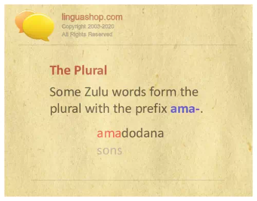 Zulu grammar for download