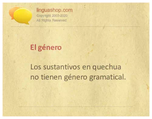 Gramática quechua para descargar