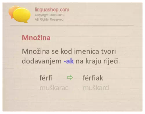 Mađarska gramatika za preuzimanje