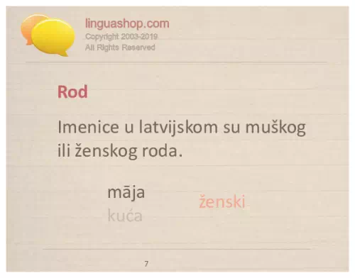 Latvijska gramatika za preuzimanje
