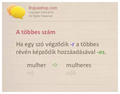 Letölthető portugál nyelvtan