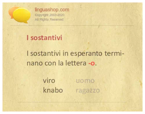 Grammatica esperanto da scaricare