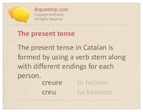 Slovnica v katalonščini za prenos