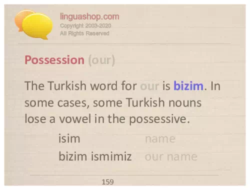 Турецька граматика для завантаження