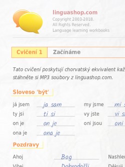 PDF cvičebnice v chorvatštině