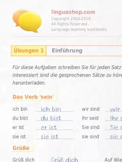 PDF Übungsheft auf Deutsch
