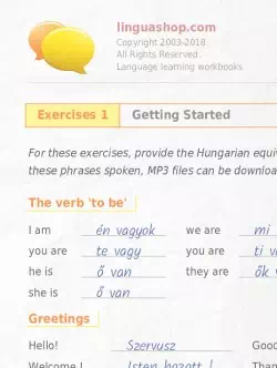 PDF Workbook in Hungarian