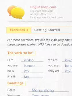 PDF Workbook in Malagasy