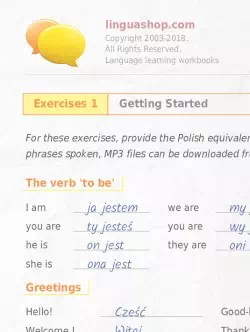 PDF Workbook in Polish