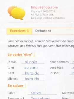 PDF Cahier d'exercices en basque