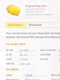 PDF Cahier d'exercices en français