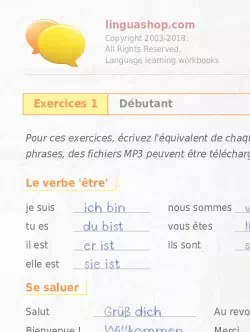 PDF Cahier d'exercices en allemand