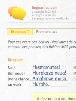 PDF Cahier d'exercices en kinyarwanda