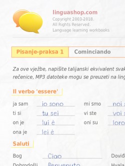 PDF Radna knjiga na talijanskom