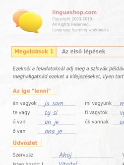 Szlovák PDF munkafüzet