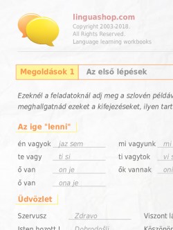 Szlovén PDF munkafüzet