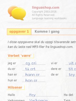 PDF arbeidsbok på færøysk