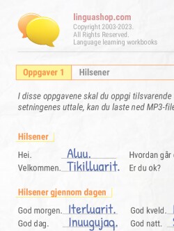 PDF arbeidsbok på grønlandsk