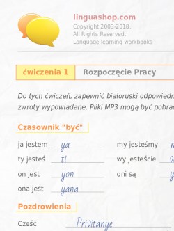 Skoroszyt do białoruskiego PDF
