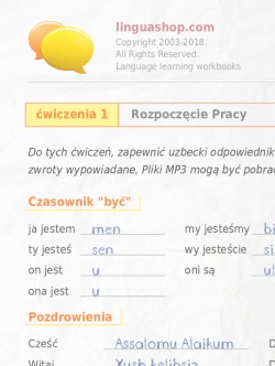 Skoroszyt do języka uzbecki PDF