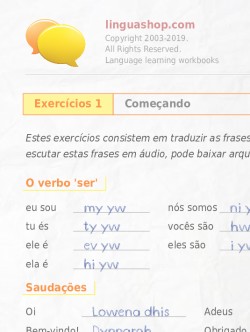PDF caderno de exercícios em cornish