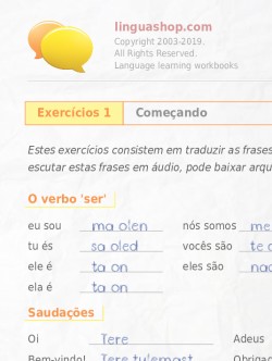 PDF caderno de exercícios em estônio