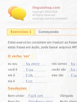 PDF caderno de exercícios em manx