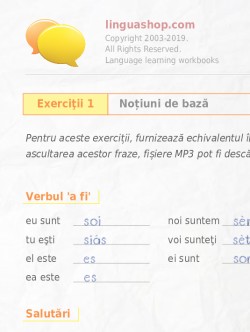 Caiet de exerciţii PDF în limba occitană