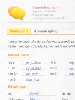 PDF arbetsbok för polska