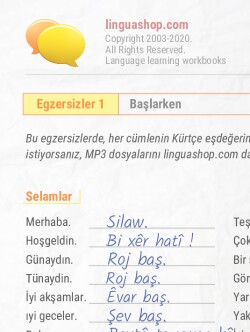 Kürtçe PDF defter