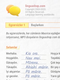 Māorice PDF defter