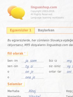 Slovakça PDF defter